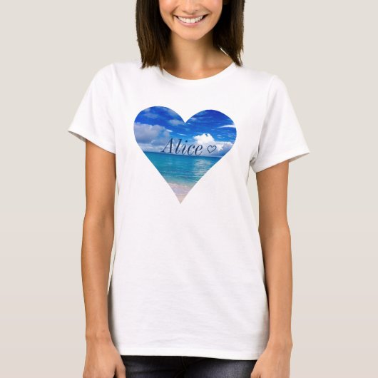 Blue Ocean & Sky | Braut | Tank Top ❤️ (Vorderseite)
