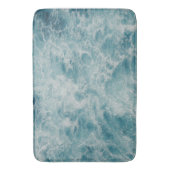 Blue Ocean Summer Beach Waves Badematte (Vorderseite Vertikal)