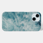 Blue Ocean Summer Beach Waves Case-Mate iPhone Hülle (Rückseite (Horizontal))