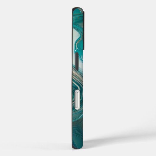 Blue Ocean Swirl Case-Mate iPhone Hülle (Rückseite / Rechts)