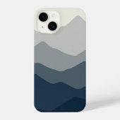 "Blue Ocean Wave & White Sky Minimalist Phone Case iPhone Hülle (Rückseite)