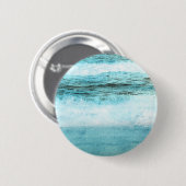 Blue Ocean Waves Beach Button (Vorne & Hinten)