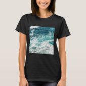 Blue Ocean Waves Classic T - Shirt (Vorderseite)