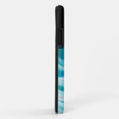 Blue Ocean Waves Fluid Art Case-Mate iPhone Hülle (Hinten/Rechts)