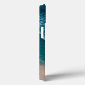 Blue Ocean Waves Sandstrand Case-Mate iPhone Hülle (Rückseite / Rechts)