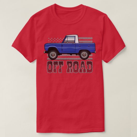 Blue OffRoad T-Shirt (Design vorne)