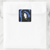 BLUE OG KUSH QUADRATISCHER AUFKLEBER (Tasche)