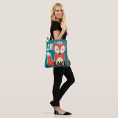 Blue Oh für Fox Sake Tasche (Am Model)