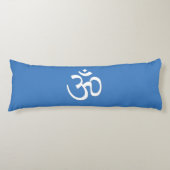 Blue Om Pillow Seitenschläferkissen (Vorderseite)