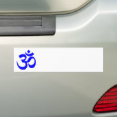 Blue Om Symbol Autoaufkleber (Auf Auto)