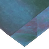 Blue Ombre Abstrakt | Türkisfarbenes Aquamarines V Tischdecke (Schrägansicht)