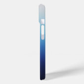 Blue Ombré Case-Mate iPhone Hülle (Rückseite / Links)