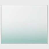 Blue Ombre Gradient Wrapping Paper for Style Geschenkpapier (Flach)