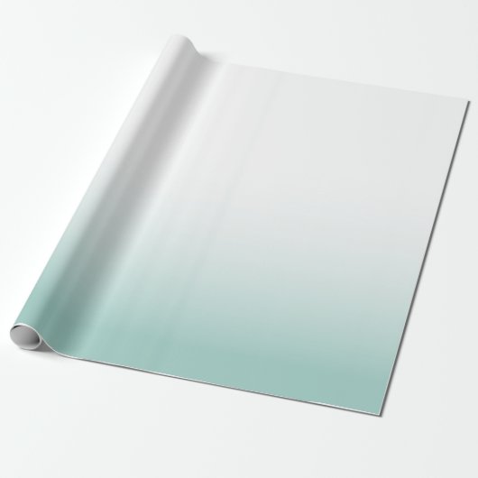 Blue Ombre Gradient Wrapping Paper for Style Geschenkpapier (Ungerollt)