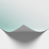 Blue Ombre Gradient Wrapping Paper for Style Geschenkpapier (Ecke)