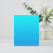 Blue Ombre Hintergrund (Stehend Vorderseite)