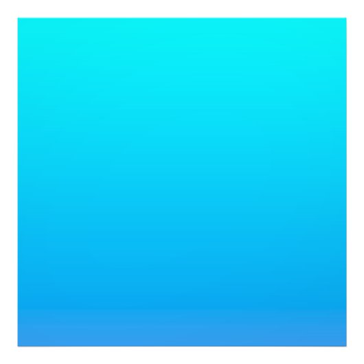 Blue Ombre Hintergrund Fotodruck (Vorne)