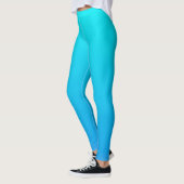 Blue Ombre Hintergrund Leggings (Links)
