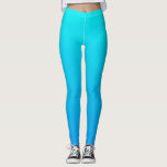 Blue Ombre Hintergrund Leggings<br><div class="desc">Hellblaue Farben.</div>