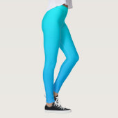 Blue Ombre Hintergrund Leggings (Rechts)