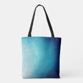 Blue Ombre mandala Tasche (Rückseite)
