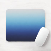 Blue Ombré Mousepad (Mit Mouse)