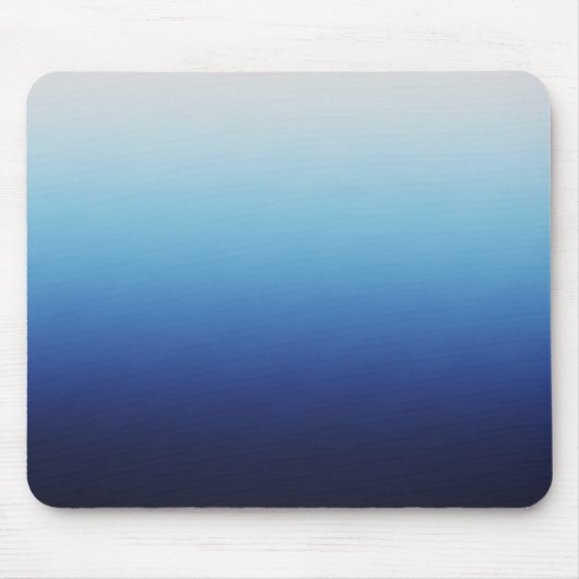 Blue Ombré Mousepad (Vorne)