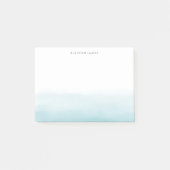 Blue Ombre Post-it Klebezettel (Vorderseite)