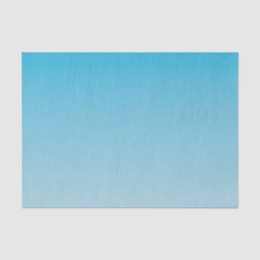 Blue Ombre Seidenpapier (Vorderseite)