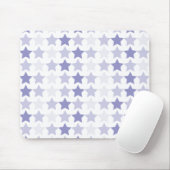Blue Ombre Stars Mousepad (Mit Mouse)