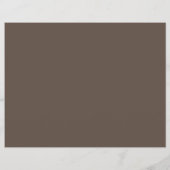 Blue Ombre Streifen, Maler und Dekorator Flyer (Hinten)