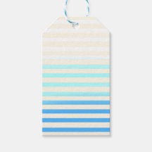 Blue Ombre Striped
