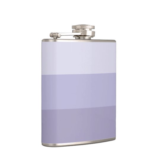 Blue Ombre Striping Flachmann (Rechts)