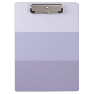 Blue Ombre Striping Klemmbrett