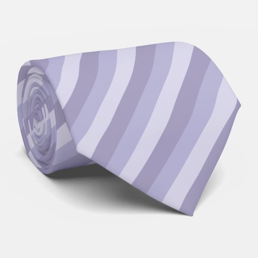 Blue Ombre Striping Krawatte (Gerollt)