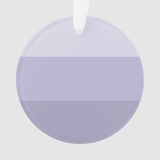 Blue Ombre Striping Ornament (Vorderseite)