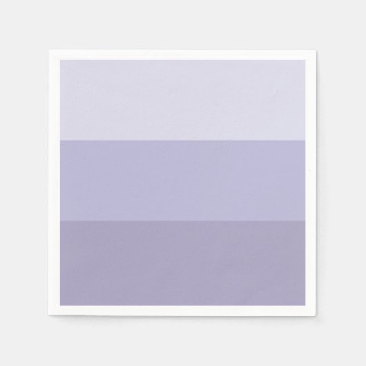 Blue Ombre Striping Serviette (Vorderseite)