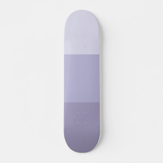 Blue Ombre Striping Skateboard (Vorne)