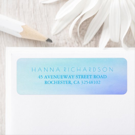 Blue Ombre Watercolor Elegant (Insitu)