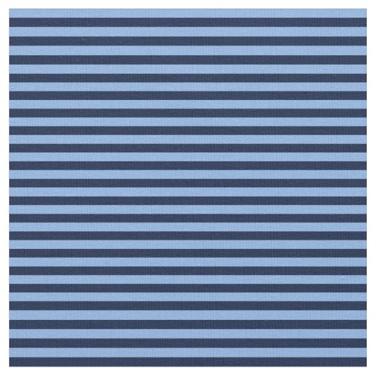 Blue on Blue Stripes Stoff (Nahaufnahme)
