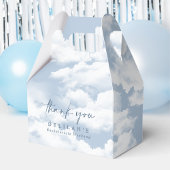 Blue "On Cloud Nine" Bachelorette Weekend Gable Geschenkschachtel