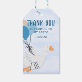 Blue One Albern Gans 1. Geburtstag Geschenkanhänger