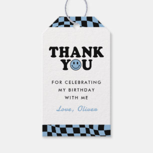 Blue One Happy Typ Boy 1. Geburtstag Vielen Dank Geschenkanhänger