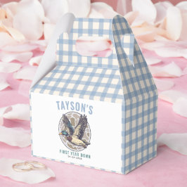 Blue One Lucky Duck 1st Birthday Party Cute Rubber Geschenkschachtel