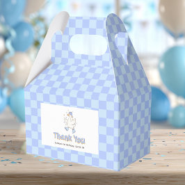 Blue One Silly Goose - Boy First Birthday Geschenkschachtel