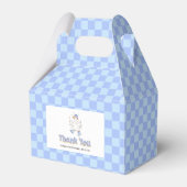 Blue One Silly Goose - Boy First Birthday Geschenkschachtel (Vorderseite)