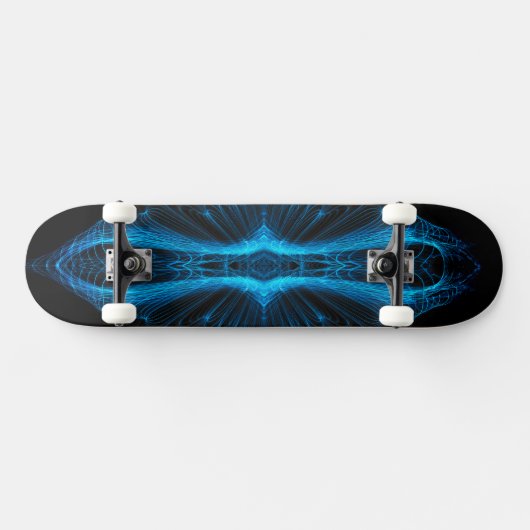 Blue One Skateboard (Horizontal)