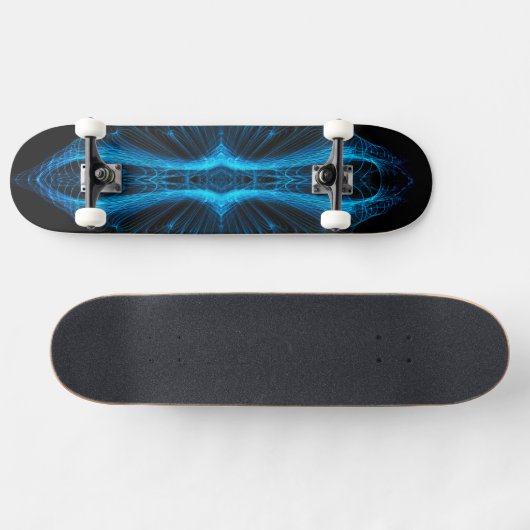 Blue One Skateboard (Horizontal)