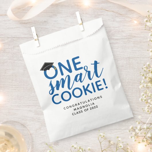 Blue One Smart Cookie Abschluss Geschenktütchen (Ausgeschnitten)