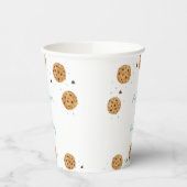 Blue One Sweet Cookie Geburtstag Pappbecher (Links)